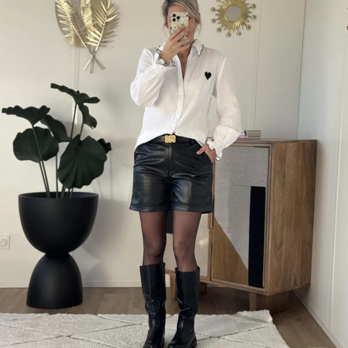 Short Noah noir<Le Dressing de Sarah D Fashion