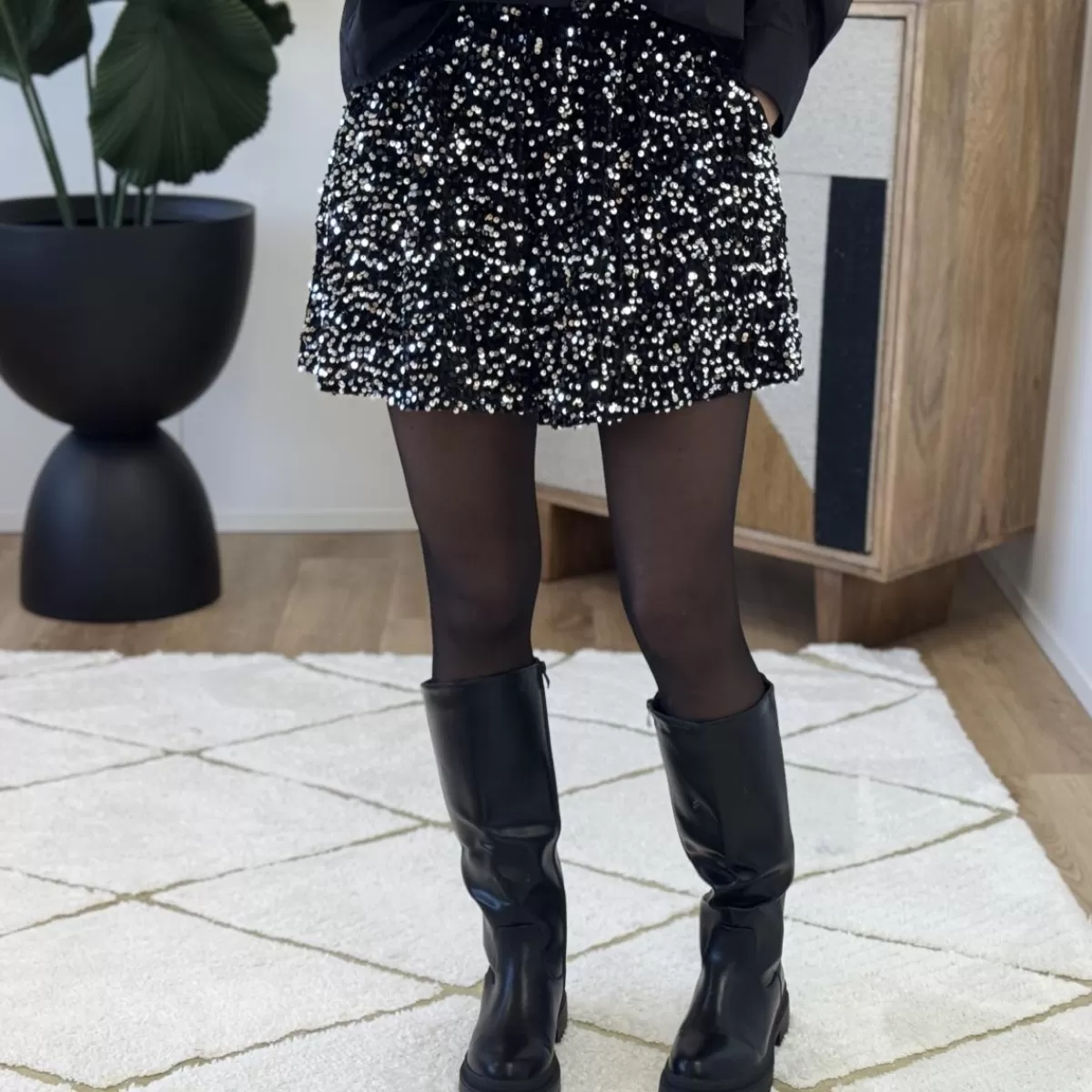 Short sequins<Le Dressing de Sarah D Store